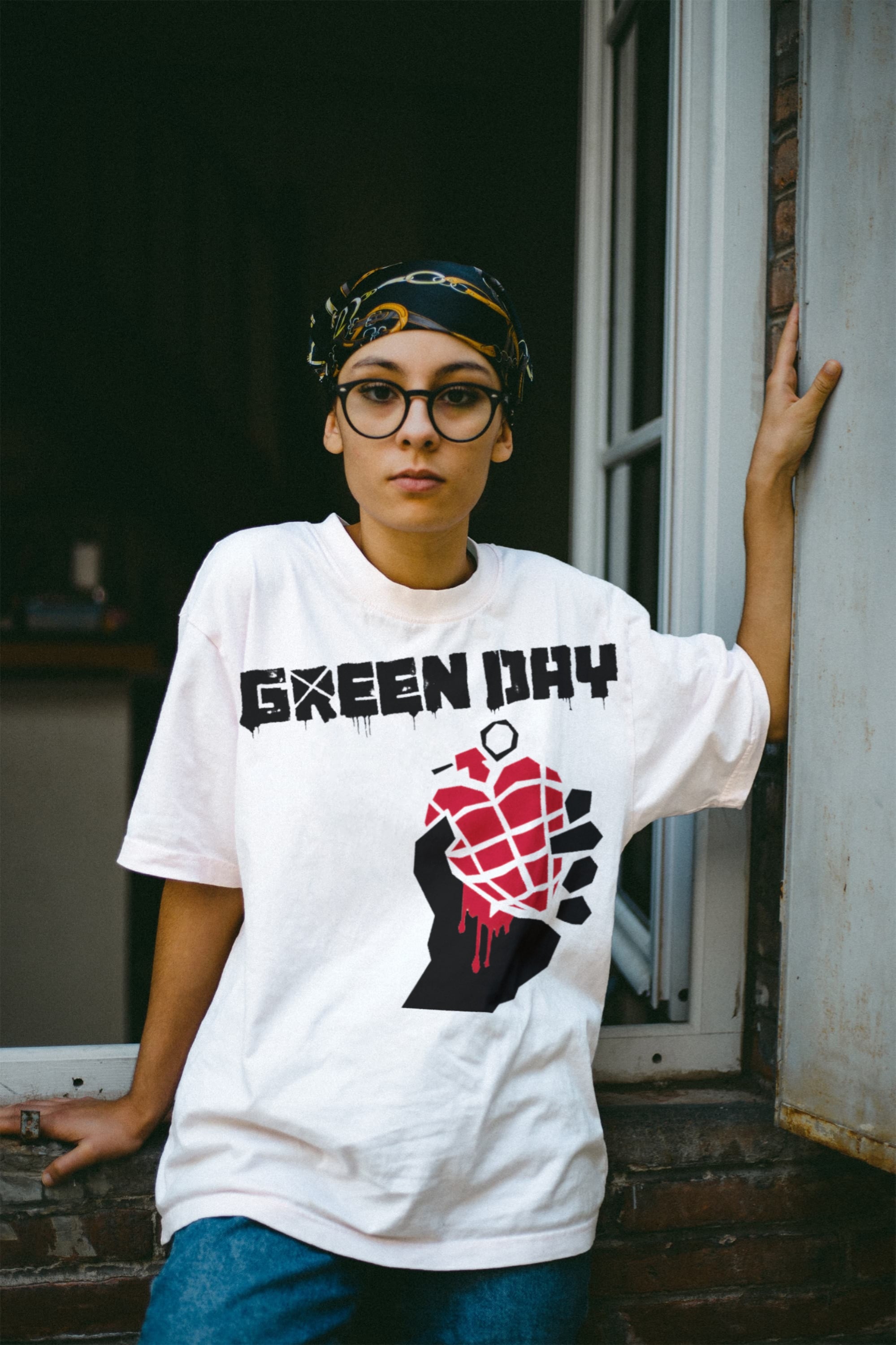 Green Day Oversized Tee – Punk Rock Style