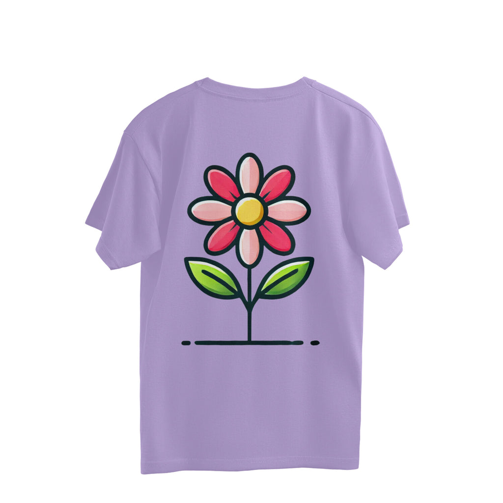 Flower oversized t-shirts