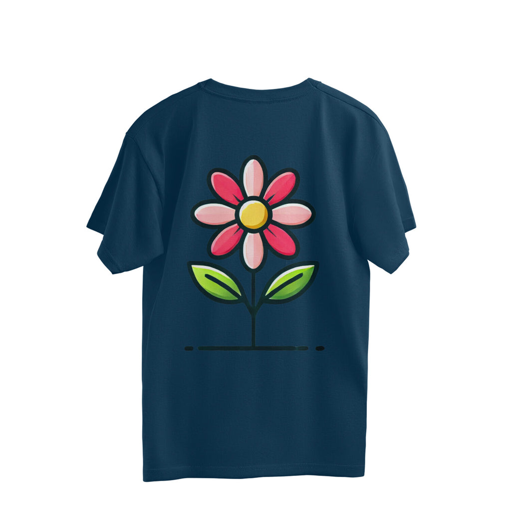 Flower oversized t-shirts