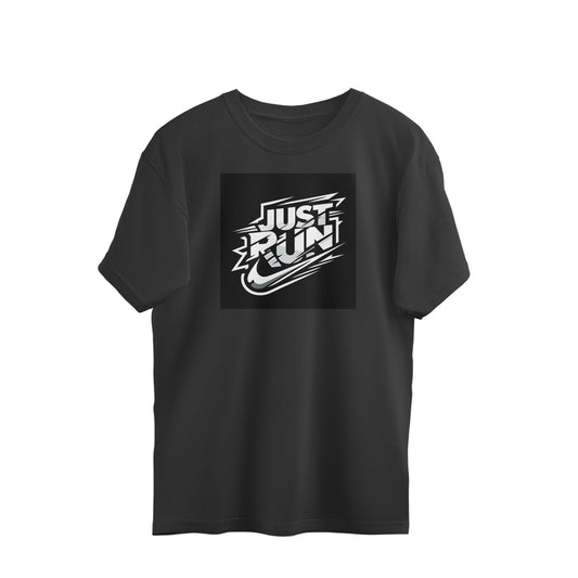 Just Run oversized t-shirt