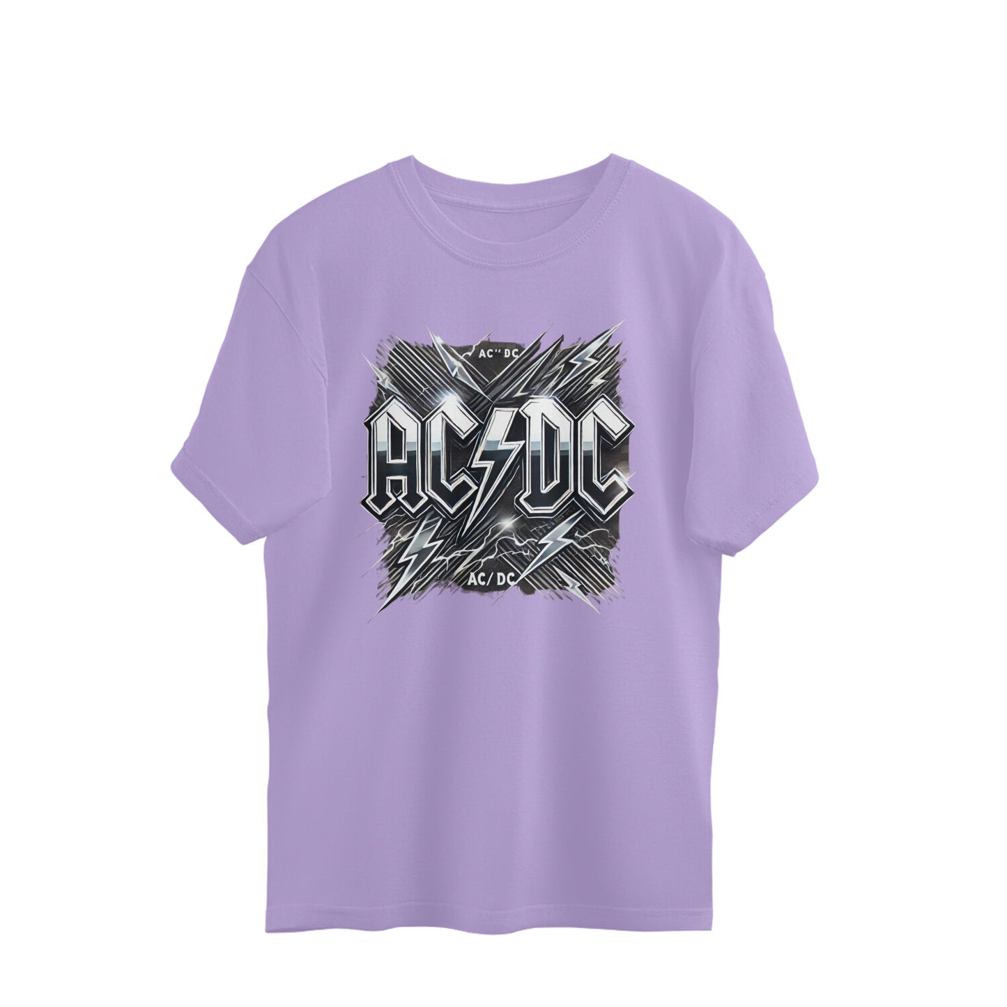 AC DC Design oversized t-shirts