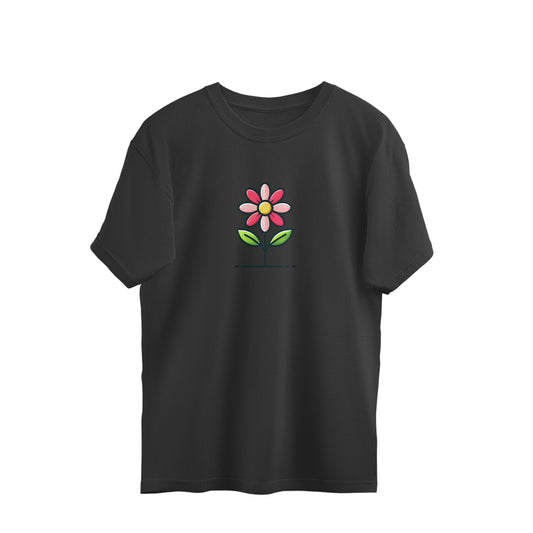 Flower oversized t-shirts