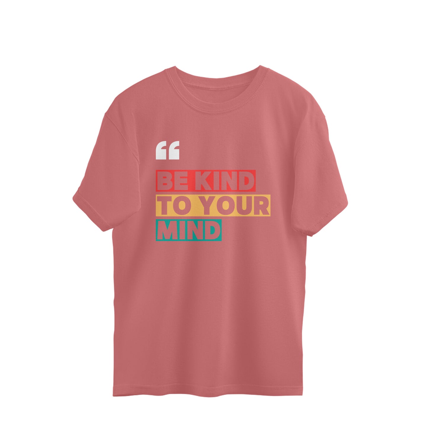 Be Kind oversized t-shirts