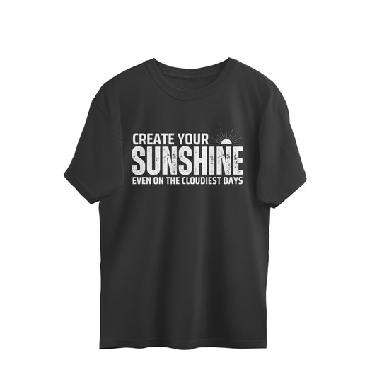 Create your Sunshine oversized t-shirts