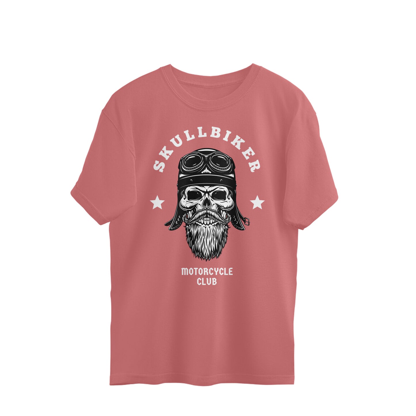 Skull Biker oversized t-shirt