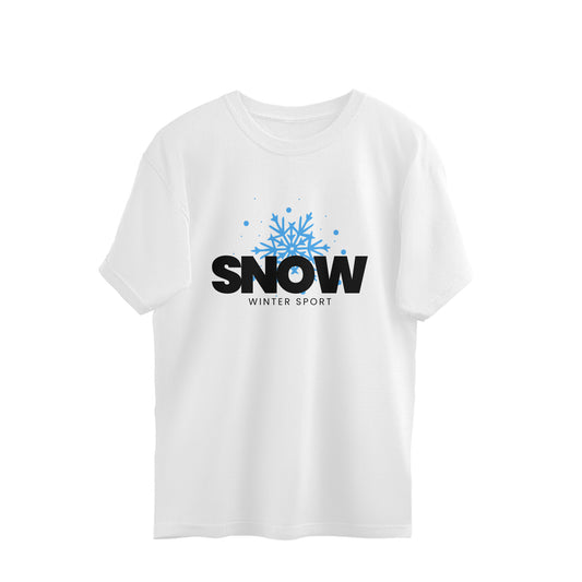 Snow oversized t-shirts