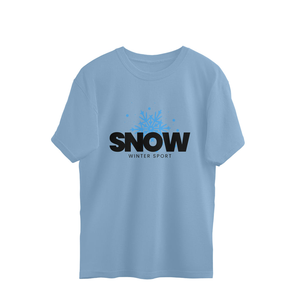 Snow oversized t-shirts