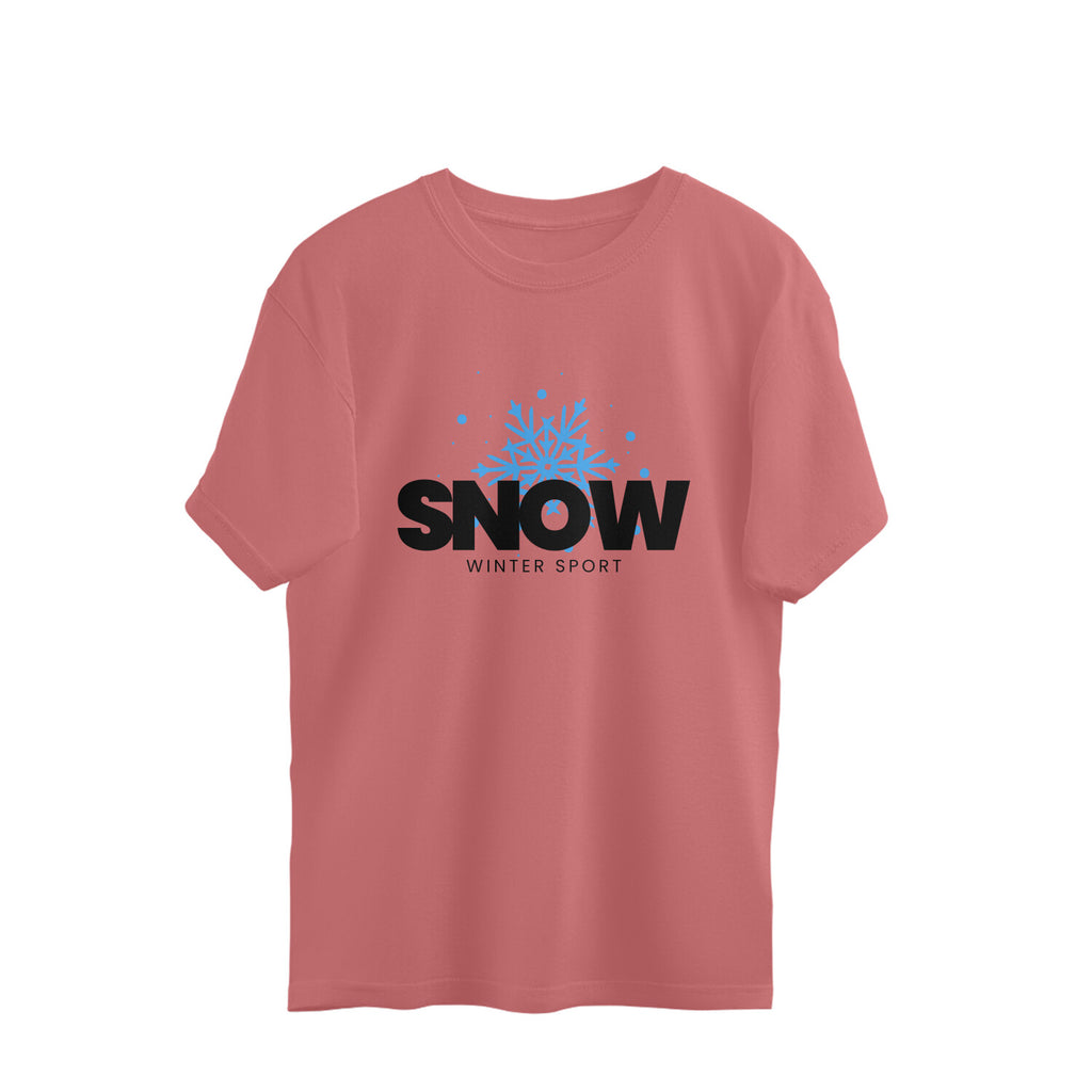 Snow oversized t-shirts